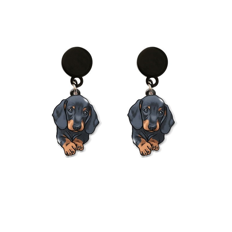 Dachshund Earrings