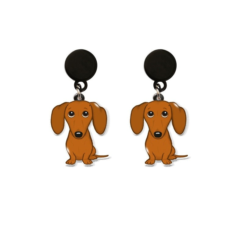 Dachshund Earrings