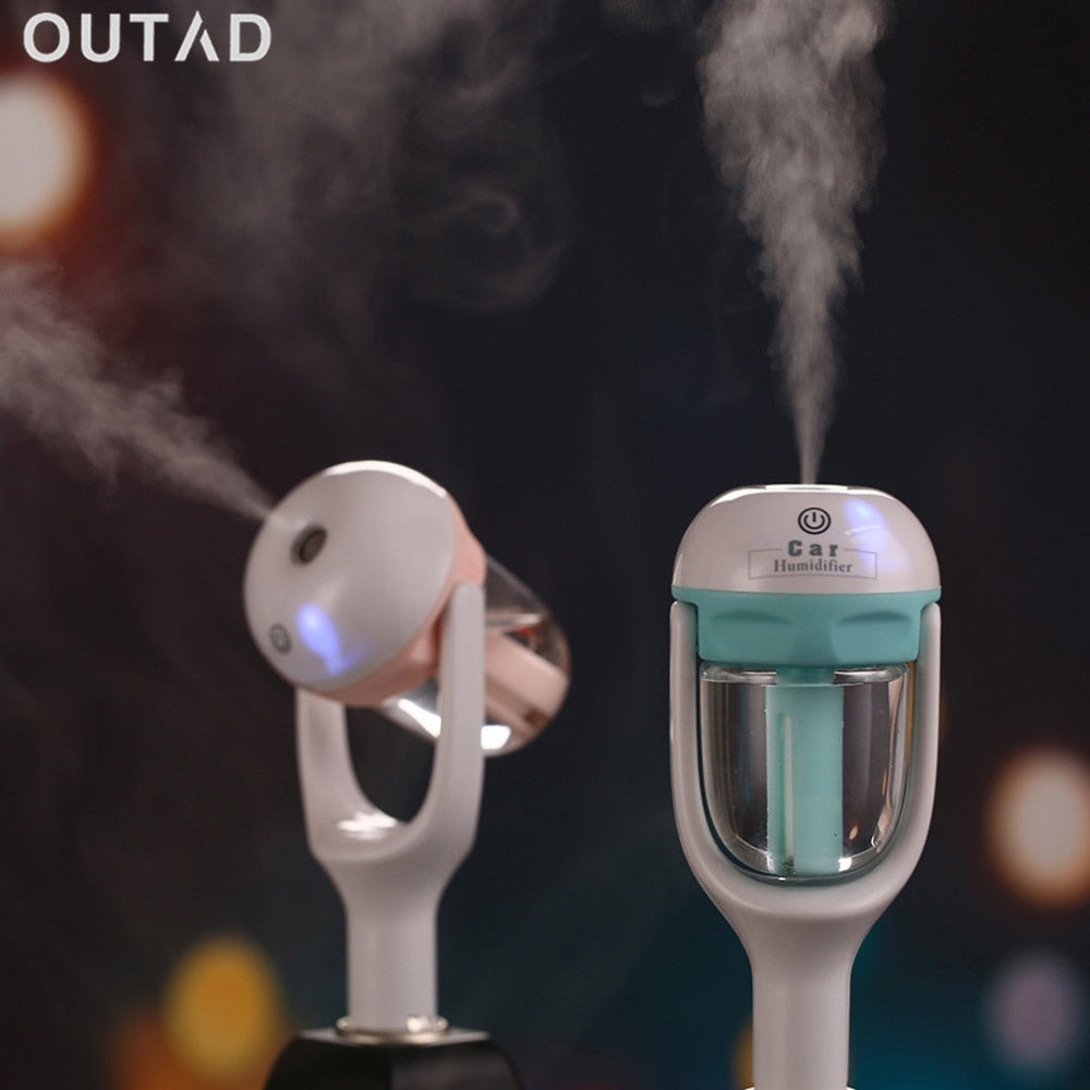 Car Humidifier, Air Purifier, Essential Oil Diffuser and Portable Auto Mist Maker