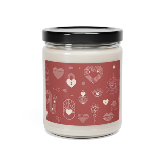 Dark Bohemian Scented Soy Candle, 9oz