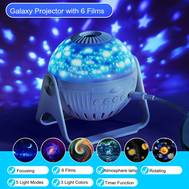 Galaxy Projector Night Light