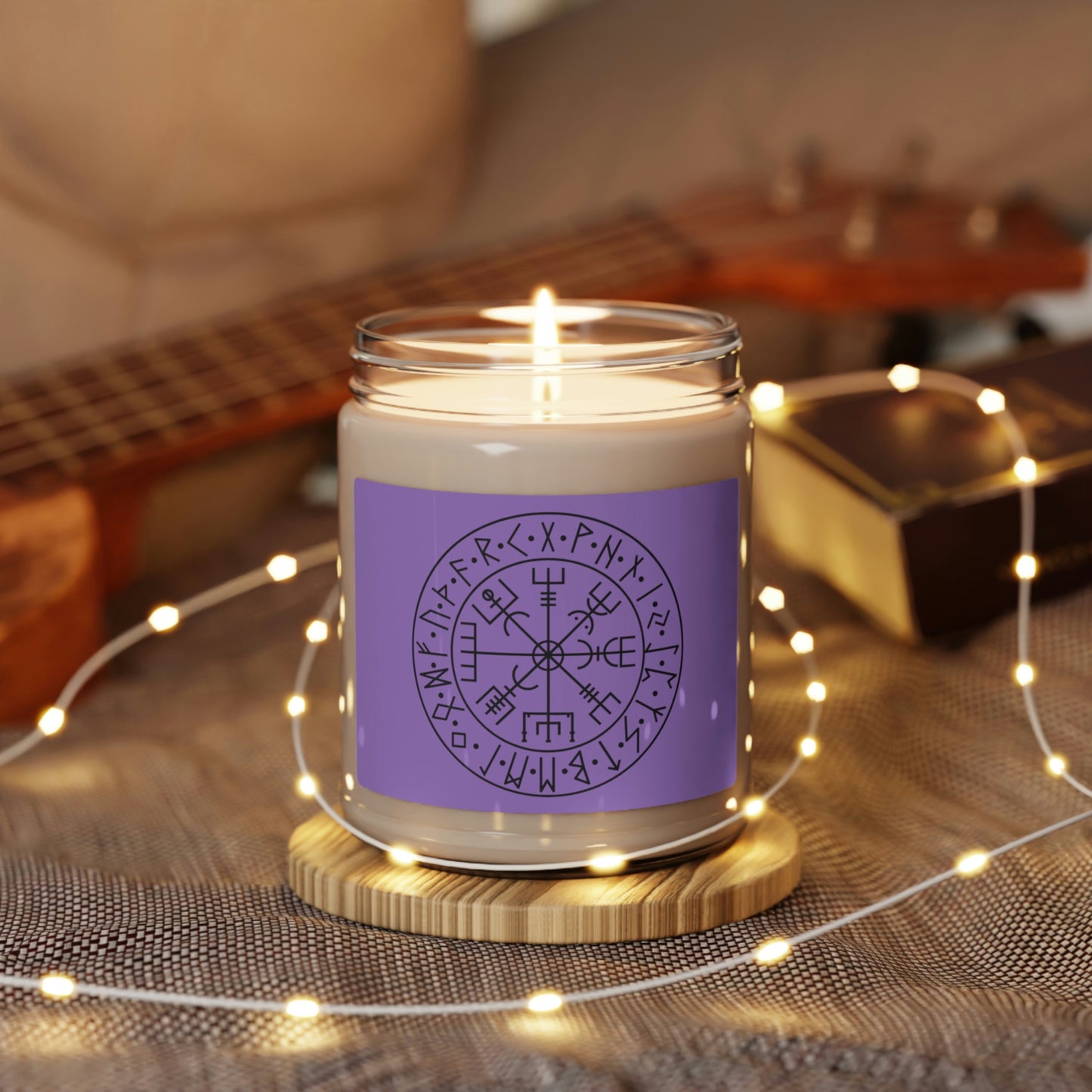 Viking Rune Scented Soy Candle, 9oz