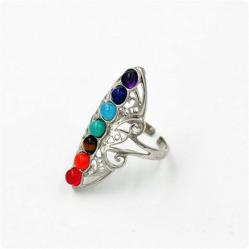 Chakra Healing Ring Adjustable