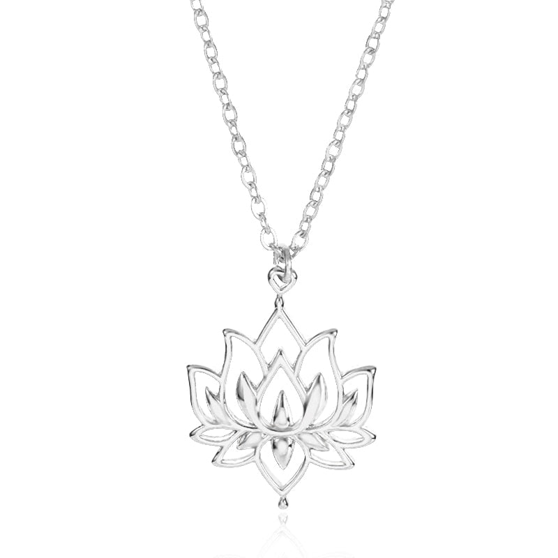 Lotus Flower Necklace For Women