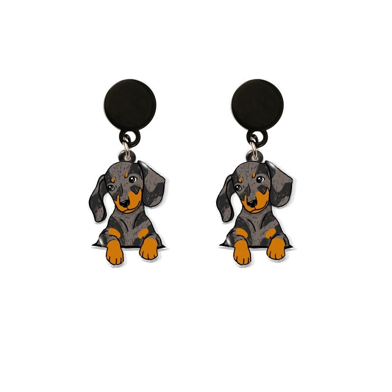 Dachshund Earrings