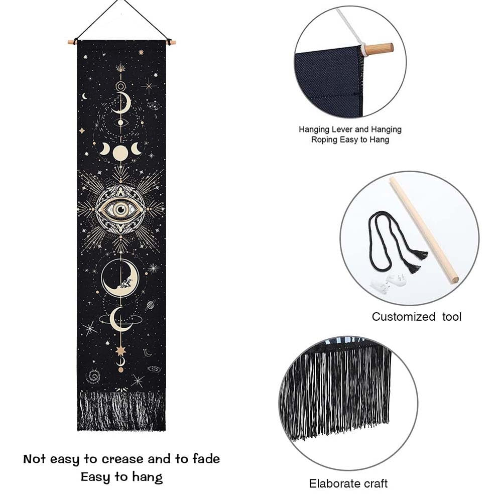 Moon Phase Tapestry Wall Hanging