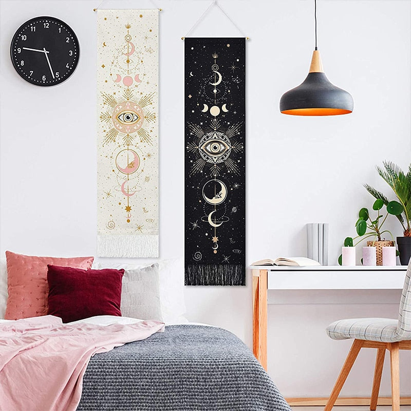 Moon Phase Tapestry Wall Hanging