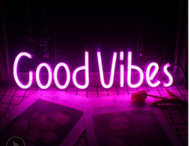 Good Vibes Led Neon Light Sign