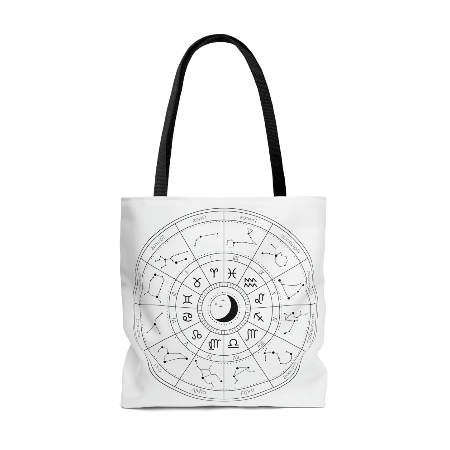 Astrology Wheel Tote Bag