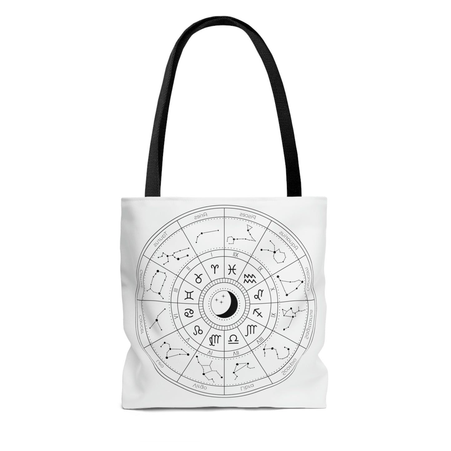 Astrology Wheel Tote Bag