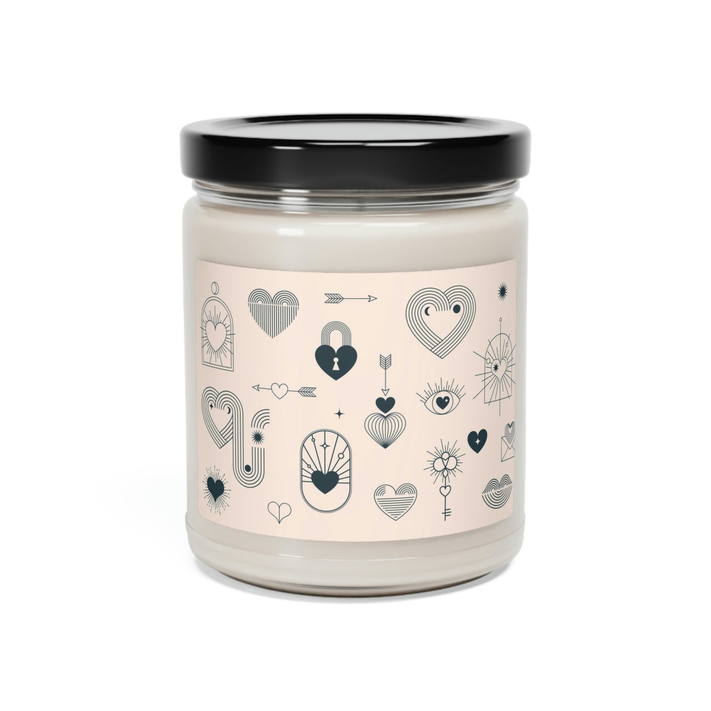 Light Bohemian Valentine's Scented Soy Candle, 9oz