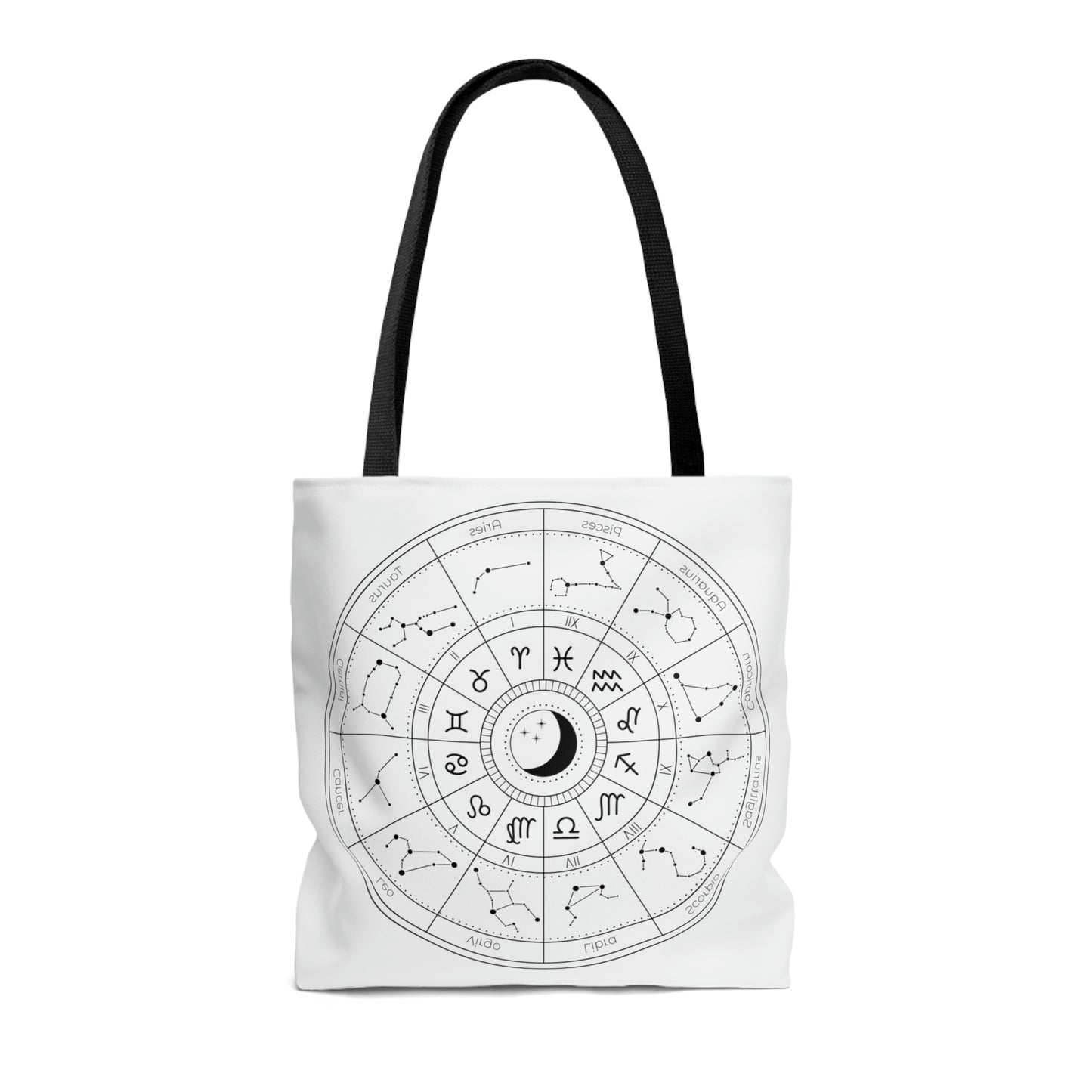 Astrology Wheel Tote Bag