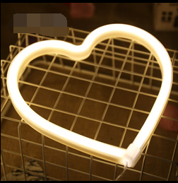 Neon Heart Lamp