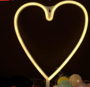 Neon Heart Lamp