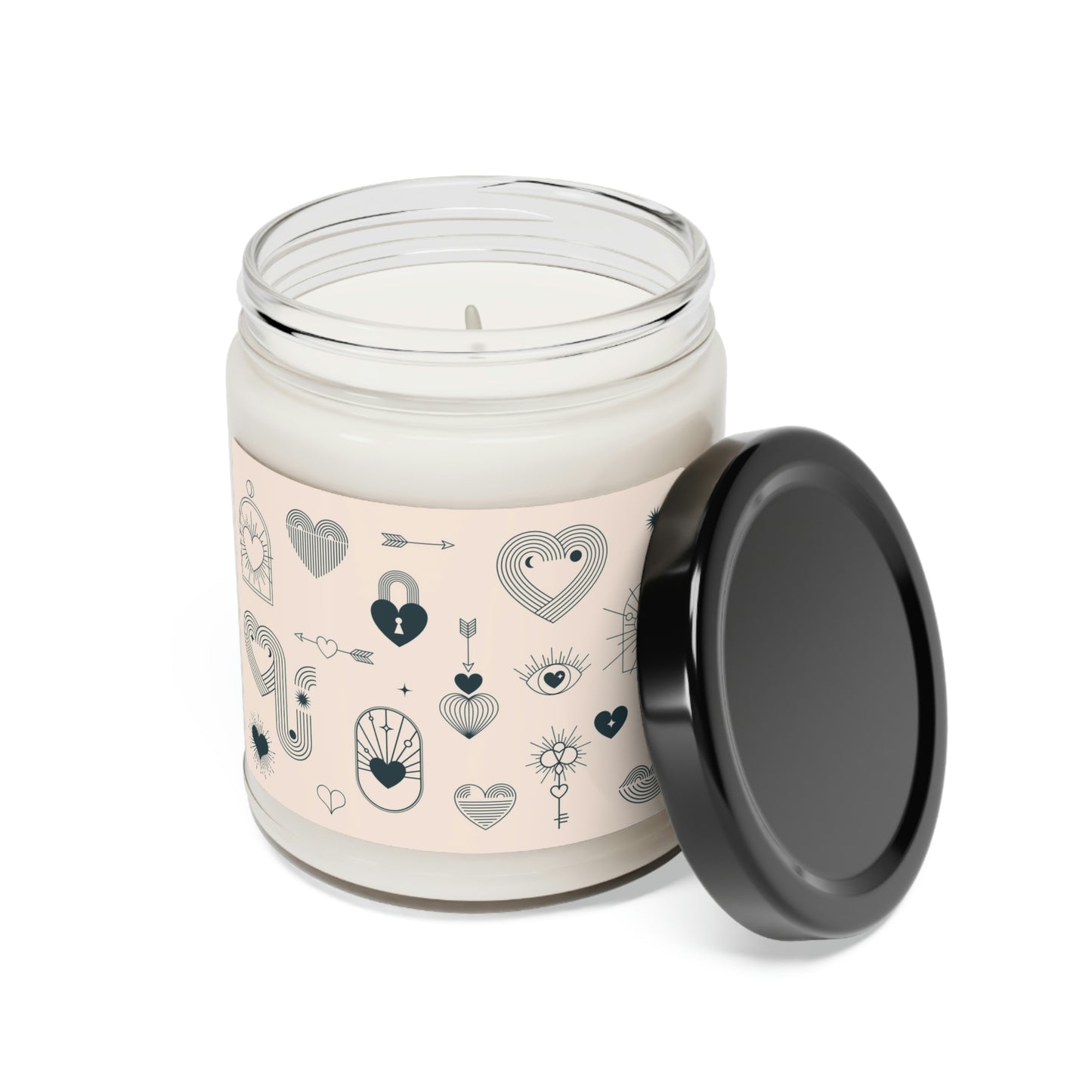 Light Bohemian Valentine's Scented Soy Candle, 9oz